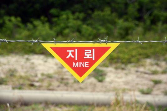 Колючая проволока и минные поля в ДМЗ – рай на земле